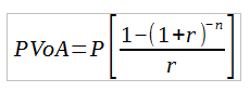 present value annuity