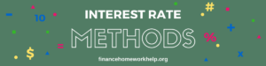 effective interest rate method