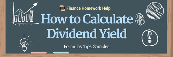 How to calculate dividend yield