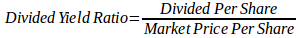 devided yield ratio