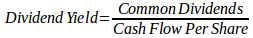 divident yield example