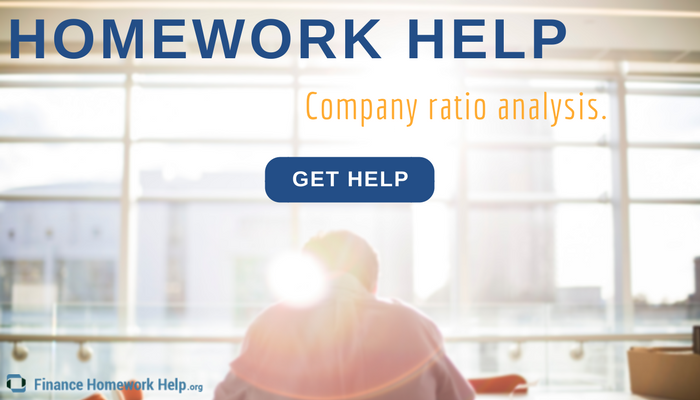 company ratio analysis homework help online